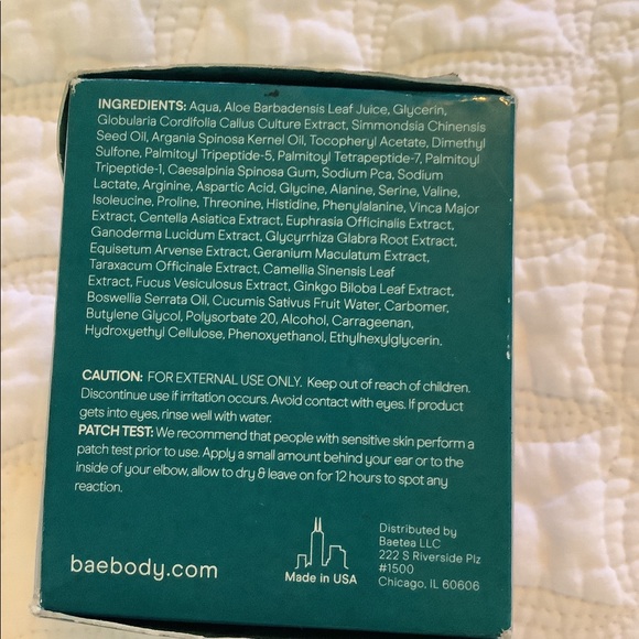 Baebody Eye Gel for Under and Around Eyes NEW! - Picture 3 of 6
